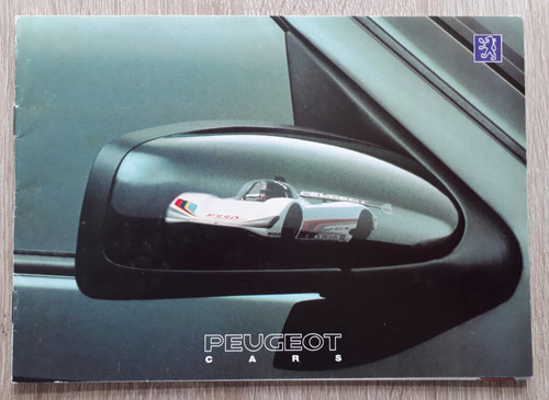 Peugeot range brochure 1990 - peugeot,