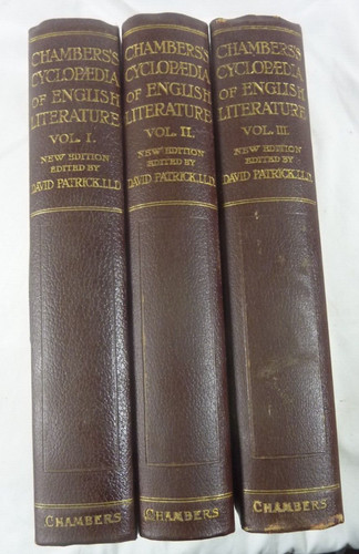 Chambers cyclopedia of - chambers's,