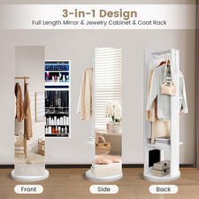 360 freestanding swivel - 360°,