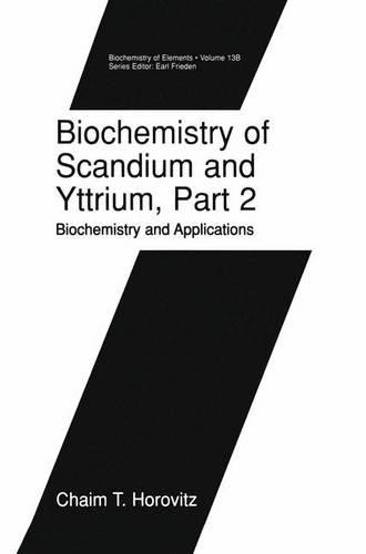 Biochemistry scandium and - of,