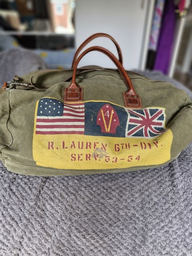 Ralph lauren military duffle - ralph,