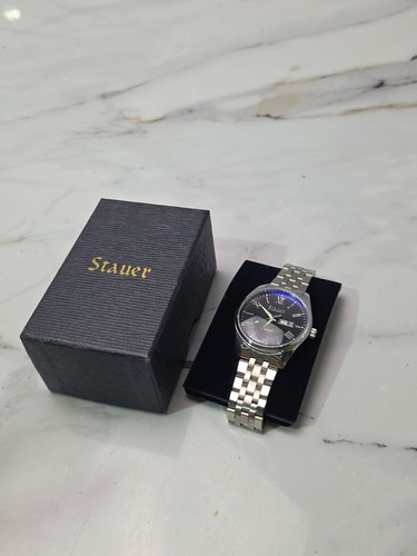 Vintage stauer 35713 blue face - vintage,