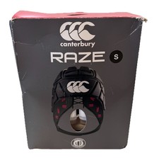 Canterbury Raze Headguard Rugby Adults Size Small White New!