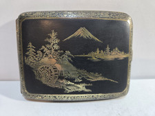 Mt Fuji ANTIQUE Japan Komai