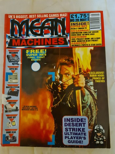 Mean machines magazine issue - machines,