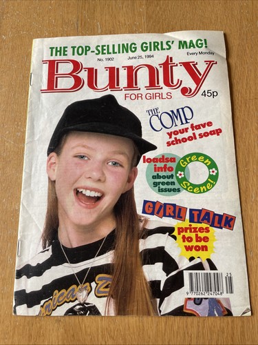 Vintage 90s bunty comic issue - vintage,