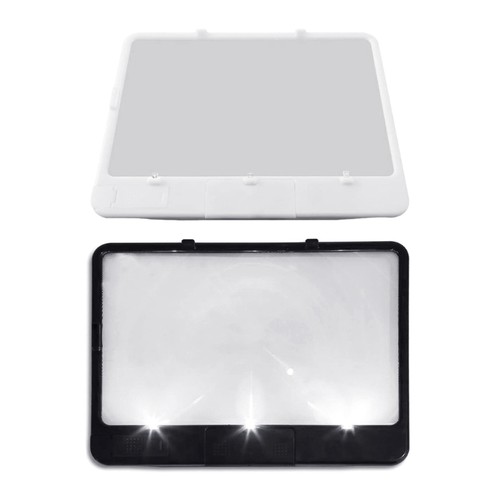 Magnifier desktop with - desktop, led