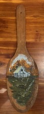 Hand Painted Old Building Wood