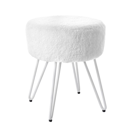 Small fluffy makeup - makeup, chair