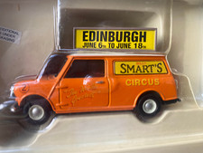 CORGI CLASSICS  1:43   CC02001 BMC MINI VAN  BILLY SMART'S CIRCUS  GREATEST SHOW