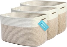 Cotton Rope Storage Baskets