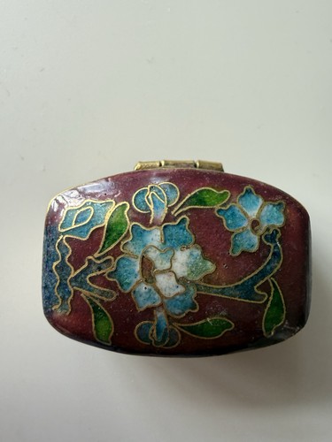 Vintage cloisonné hinged - cloisonnÉ,