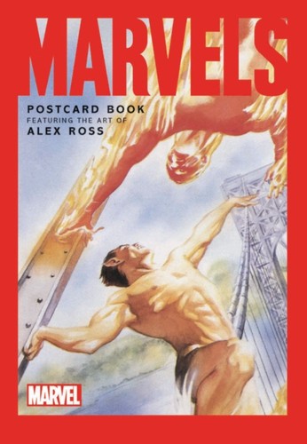 Marvels postcard book - book, alex