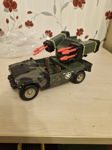 Army jeep with missiles - jeep,