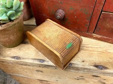 Vintage Wooden Tambour Roll