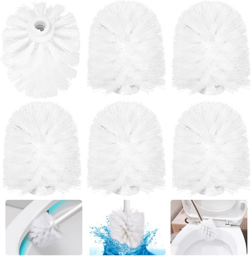 Pcs replacement toilet brush - 6,
