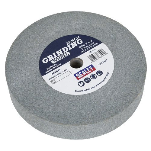 Sealey ø200mm wet - stone, wheel