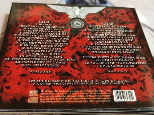 Saxon 2xcd 5642 - saxon, √5642