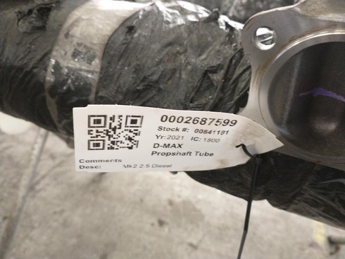 Isuzu max prop shaft1 9l - isuzu,