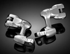 Kuryakyn 2in Adjustable Lockable Footrest Bracket Offsets Harley-Davidson 4556