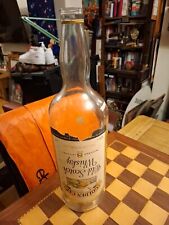 Vintage 1970s Golden Cap Large Oversized 4.5 Litre Whisky Bottle Money Box *