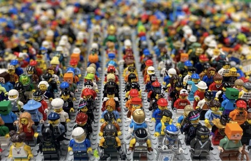 Lego minifigures lot 10 - minifigures, of