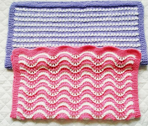 Baby pram blanket - pram, knitting