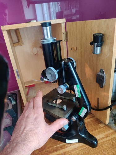 Vintage watson microscope - watson,
