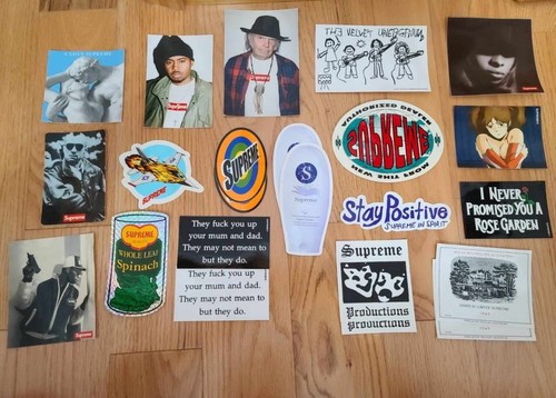 Supreme sticker assorted lot - sticker,