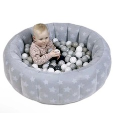 Velvet soft baby ball pit - baby,