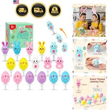 16 Pack Easter Toys Jumping