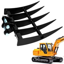 Mini Digger Rake 450mm / 25mm