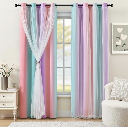 Xidi kids curtains for bedroom - xidi,