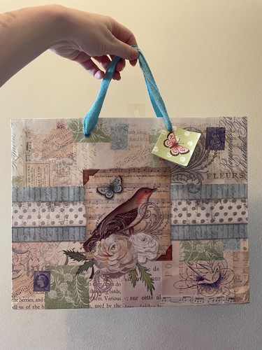 Punch studio bird gift - bird, bag