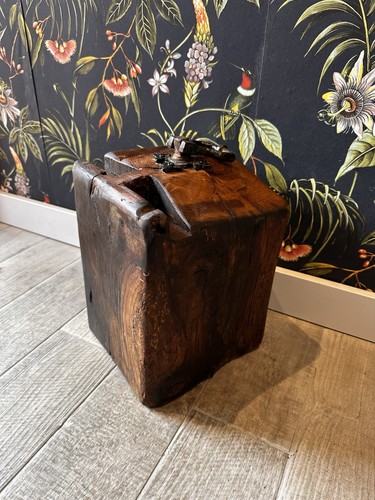 Reclaimed oak doorstop - reclaimed, doorstop,vintage