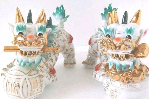 Pair vintage porcelain - pair,