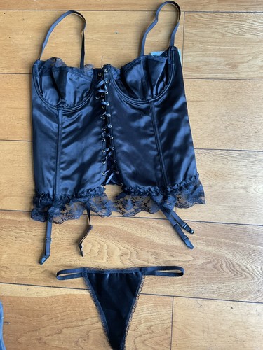 Bnwt black satin - bnwt,