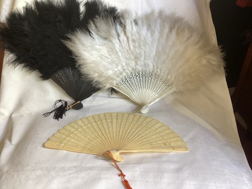 Vintage ladies fans - 3,