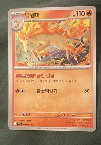 Rapidash 014 063 - sv9a:, heat