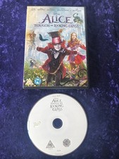 DVD ALICE THROUGH THE LOOKING GLASS DISNEY DEPP HATHAWAY BONHAM CARTER UK R2