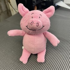 M&S Percy Pig Plush Toy 8" Pink Cuddle Soft Toy Marks & Spencer Children's Gift