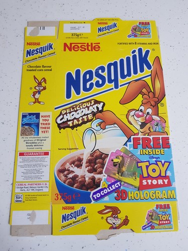 Toy story nesquick cereal - ,