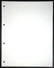 100 x PLAIN PAGES FOR PRESTIGE
