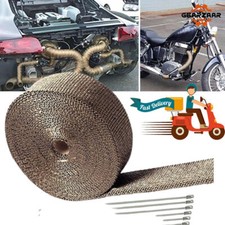 10M Titanium Exhaust Heat Wrap