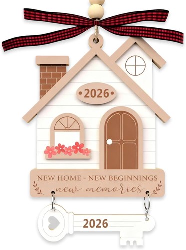 New home ornament - new,
