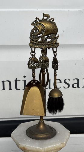 Brass companion set fire - brass, of
