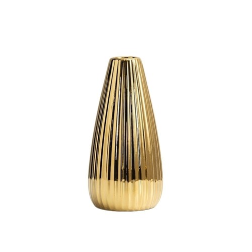 Electroplated ceramic flower - electroplated,