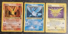 Vintage Pokemon Cards Fossil