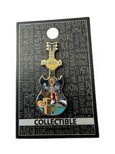 Original Hard Rock Cafe Valencia, Guitar Pin (closed)