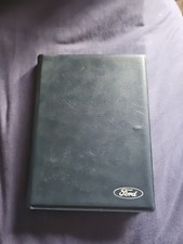 Official FORD FIESTA Document Wallet Folder  Owners Manual Service Book Folder